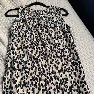 NWT Cheetah print top tank top